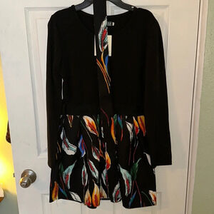 NWT XN Xiaoniu & Fashion Long Sleeve Dress Sz M